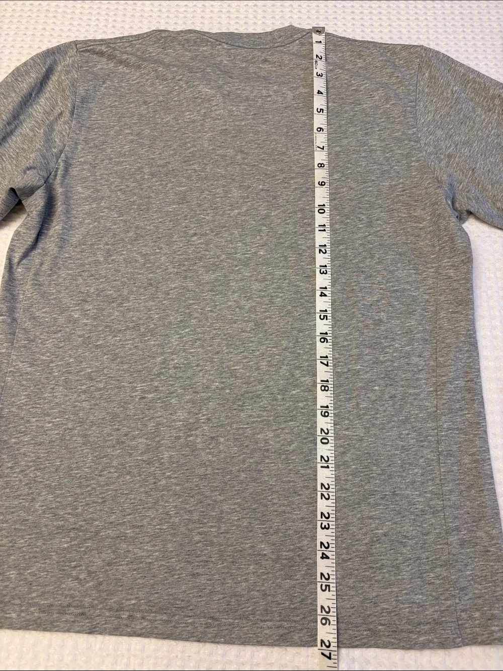 NIKE Medium Gray Short Sleeve Dri-FIT Graphic T-Shirt Blue 'ALL DAY EVERY DAY'
